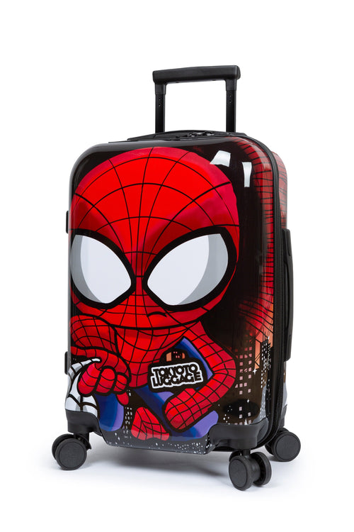 Cabin Suitcase Kids Luggage Avengers Superheroes Side SPIDER BOY