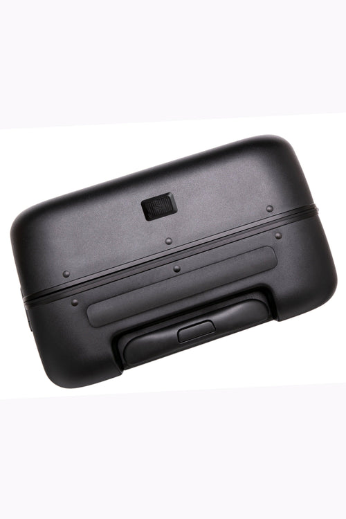 Cabin Suitcase with Skate Wheels Hand Luggage BLACK SAPPORO USB