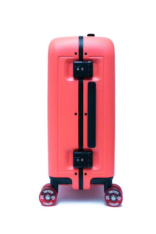 Cabin Suitcase with Skate Wheels Hand Luggage CORAL TOKYO Side
