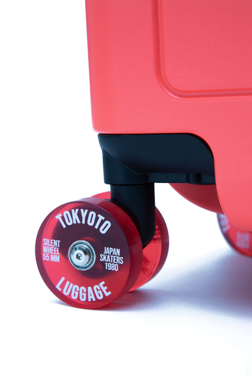 Cabin Suitcase with Skate Wheels Hand Luggage CORAL TOKYO Wheel