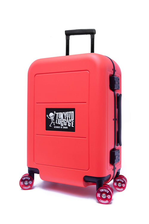 Hand Cabin Luggage Skate Wheels Suitcase CORAL TOKYO