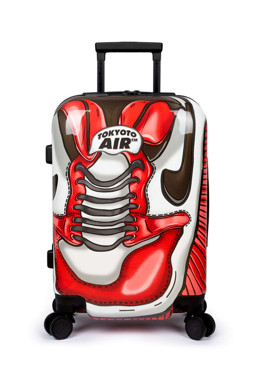 Hand Cabin Luggage for Kids teenagers and Manga lovers model Nike Sneakers Style