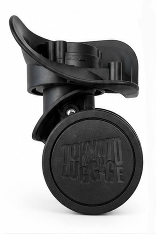 Replacement BLACK CARTOON&MANGA WHEELS (2 LEFT and 2 RIGHT)