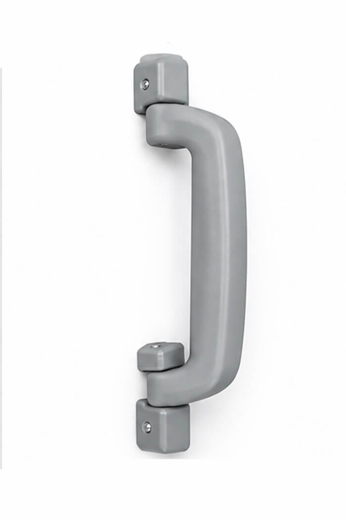 Replacement Top or Side HANDLE for ALUMINIUM Suitcases NEW Dark Grey