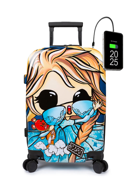 Ice Princess Kids Cabin Case – Spinner Wheels Suitcase – TOKYOTO