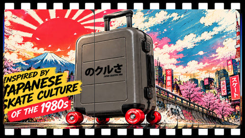 VON JAPAN INSPIRIERTE SKATE-KOFFER